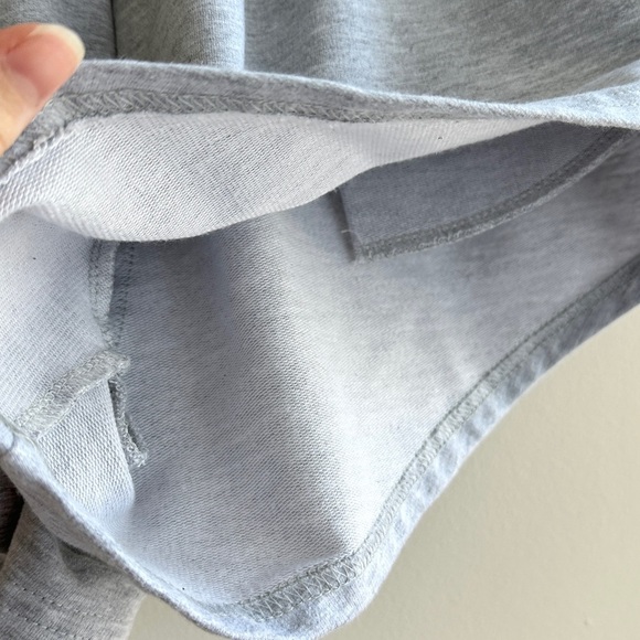 Amazon Grey High Waisted Sweat Shorts, Activewear Shorts, Size Medium - Picture 9 of 15